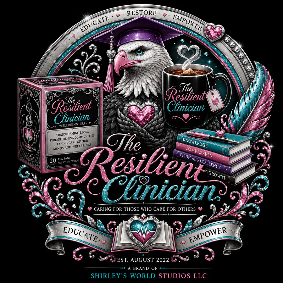 The Resilient Clinician brand logo