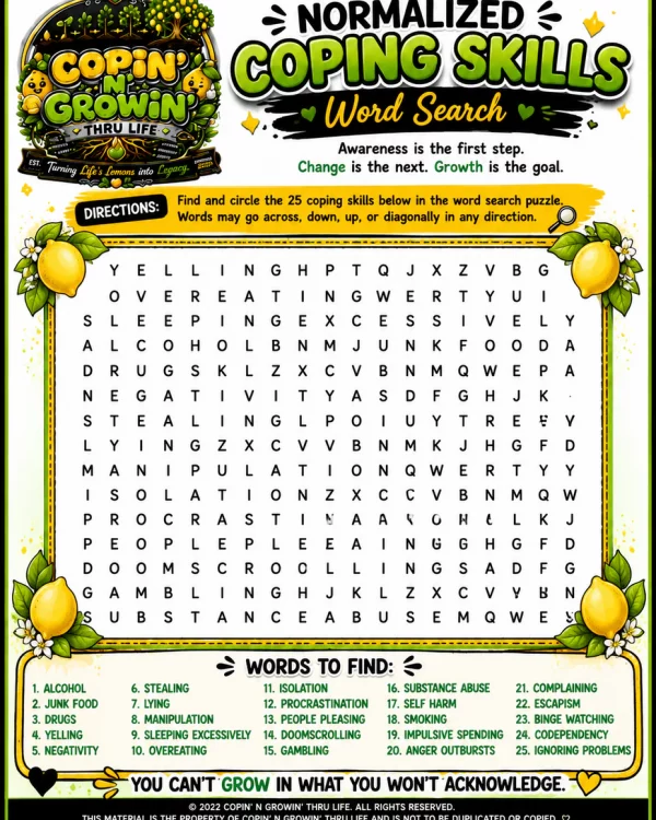 Copin' N' Growin' Thru Life™ Crossword Puzzle Collection